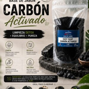 Easy Soap Black AC (Con Carbón Activado)